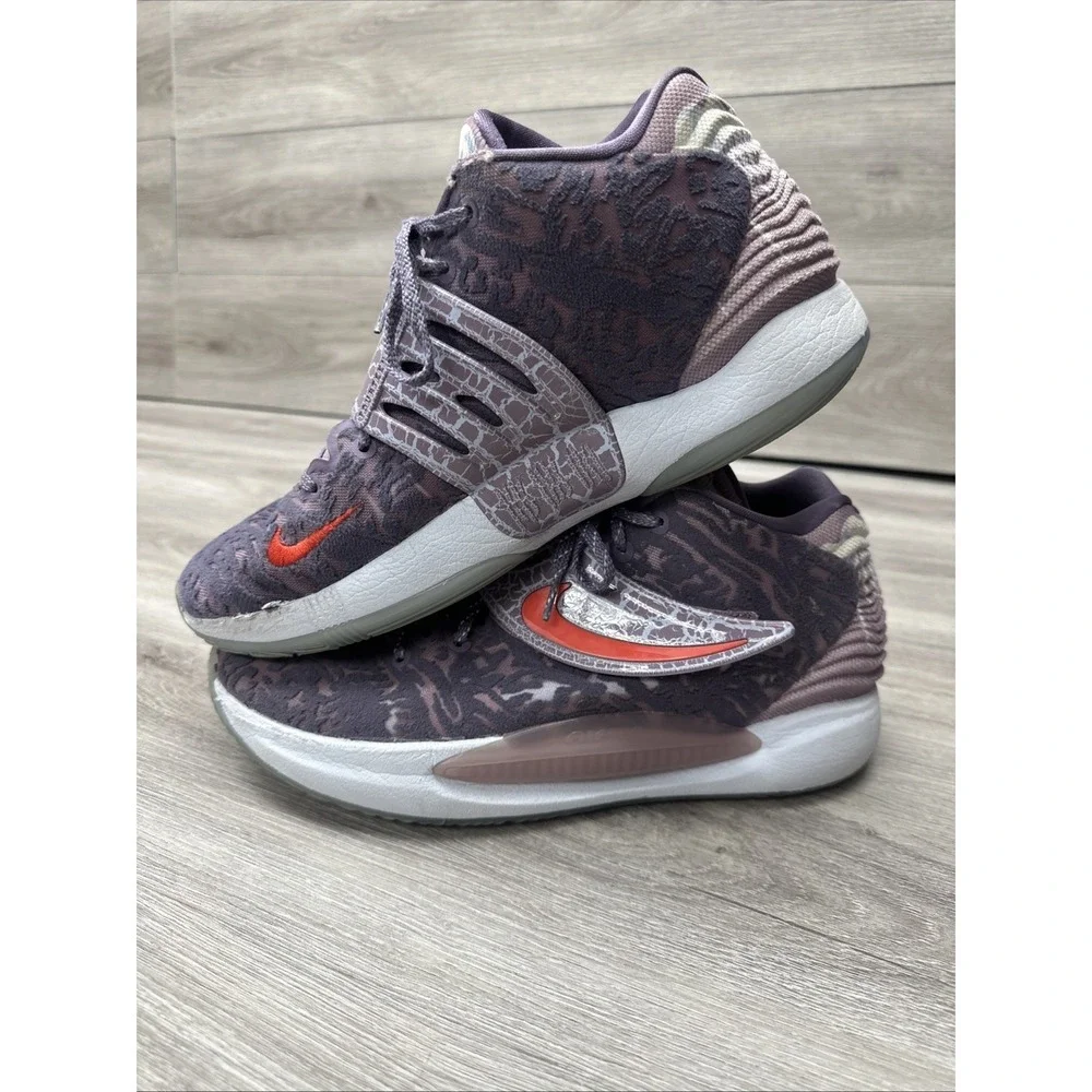Nike KD 14 Valentine/All Star Basketball Shoes - Purple/Red Mens Size 11.5 NoBox